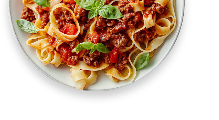 piatto-di-pasta-italiana pasta al ragù
