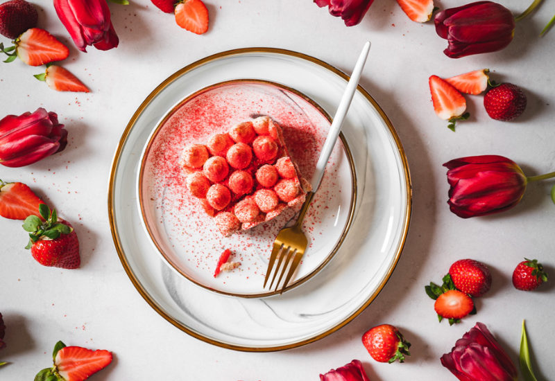 Tiramisù alle fragole